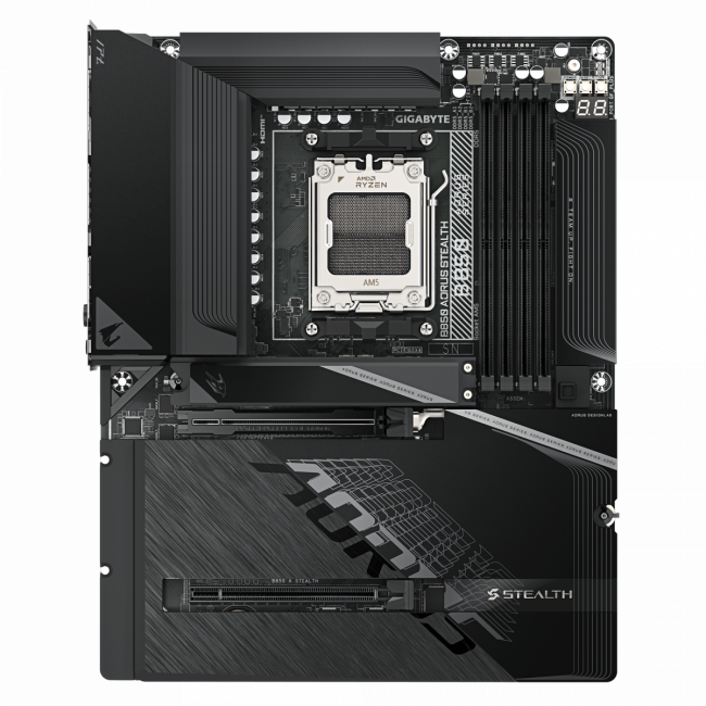Материнская плата Gigabyte B850 A STEALTH — для бизнеса и офиса