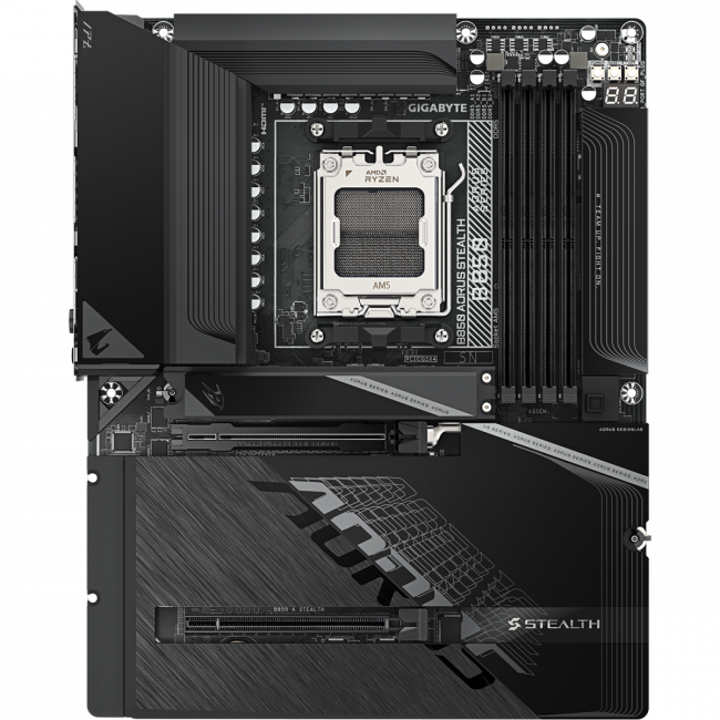 Материнская плата Gigabyte B850 A STEALTH — для бизнеса и офиса