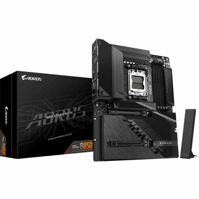 Материнская плата Gigabyte B850 A STEALTH — для бизнеса и офиса