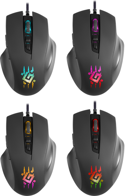 Defender Проводная игровая мышь Wolverine GM-700L RGB,7кнопок,12800dpi Defender Wolverine GM-700L (52700) Defender Проводная игровая мышь Wolverine GM-700L RGB,7кнопок,12800dpi Defender Wolverine GM-700L (52700)