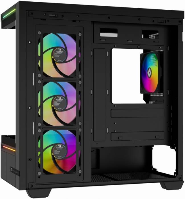 Корпус без блока питания Thermalright M10 FAN4-C Black — для бизнеса и офиса