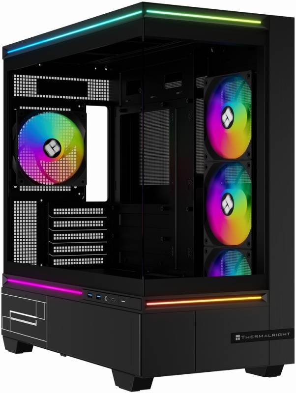 Корпус без блока питания Thermalright M10 FAN4-C Black — для бизнеса и офиса