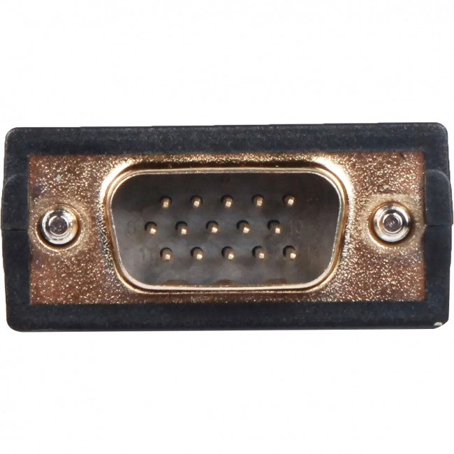 Переходник HDMI(F) --> VGA(M)+audio,1080*60Hz, VCOM <CA336A> Переходник VCOM HDMI F/VGA M+mini jack 3.5 mm M (CA336A)