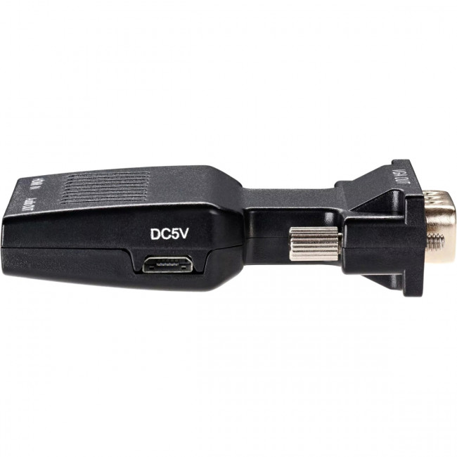 Переходник HDMI(F) --> VGA(M)+audio,1080*60Hz, VCOM <CA336A> Переходник VCOM HDMI F/VGA M+mini jack 3.5 mm M (CA336A)