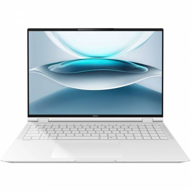 Ноутбуки и аксессуары Ноутбук Honor MagicBook X16 2025 16" UHD Ultra 9 285H 32/1TB AMD NVIDIA RTX5060 WIN 11 Home 5301APWK DRB-P White — для бизнеса и офиса