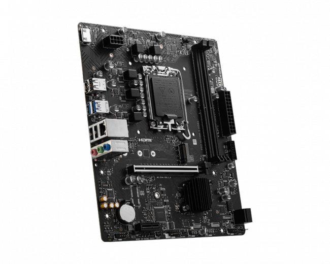 Материнская плата MSI PRO H610M-S DDR4 — для бизнеса и офиса