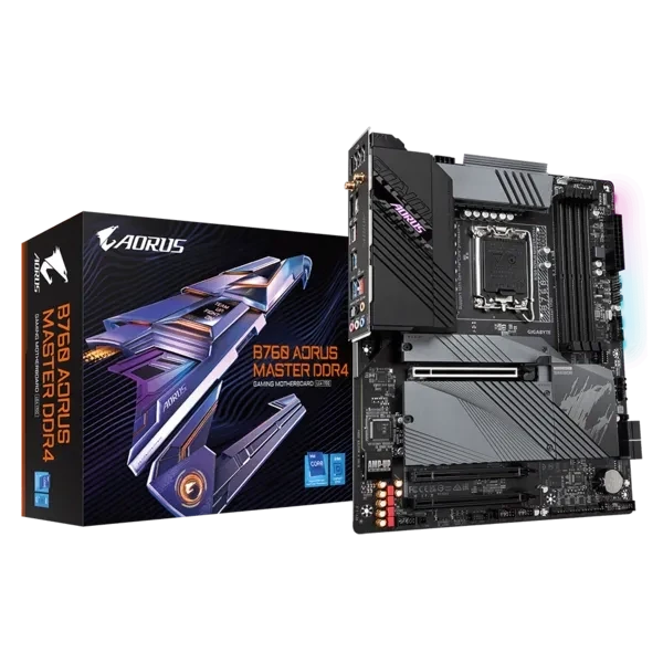 Материнская плата Gigabyte B760 AORUS MASTER DDR4 Материнская плата Gigabyte B760 AORUS MASTER DDR4