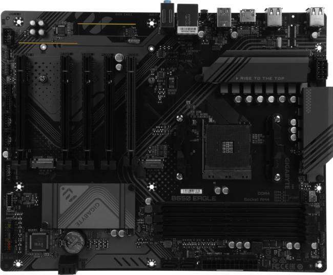 Материнская плата Gigabyte B550 EAGLE — для бизнеса и офиса Материнская плата Gigabyte B550 EAGLE — для бизнеса и офиса