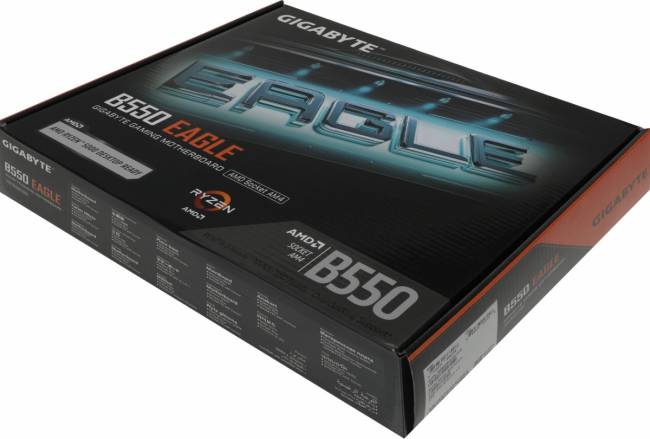 Материнская плата Gigabyte B550 EAGLE — для бизнеса и офиса Материнская плата Gigabyte B550 EAGLE — для бизнеса и офиса
