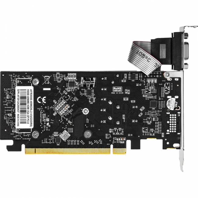 Видеокарта AFOX CORPORATION AFRX550-4096D5L2-V3 — для бизнеса и офиса