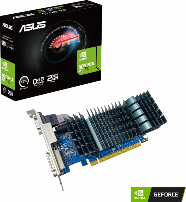 Видеокарта ASUS GT710-SL-2GD3-BRK-EVO