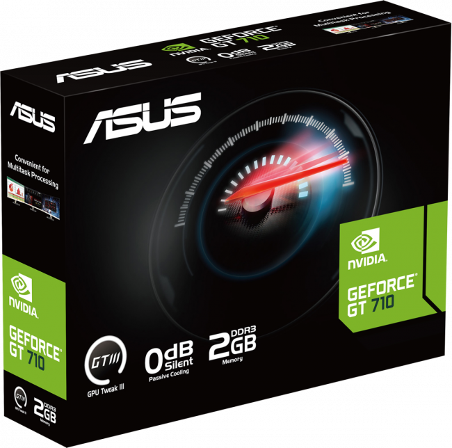 Видеокарта ASUS GT710-SL-2GD3-BRK-EVO