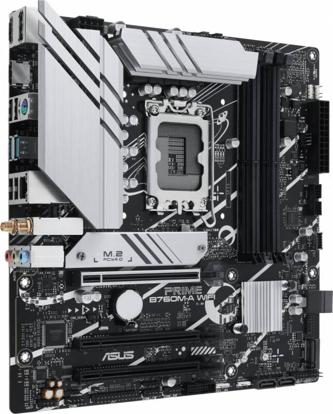 Материнская плата ASUS PRIME B760M-A WIFI — для бизнеса и офиса