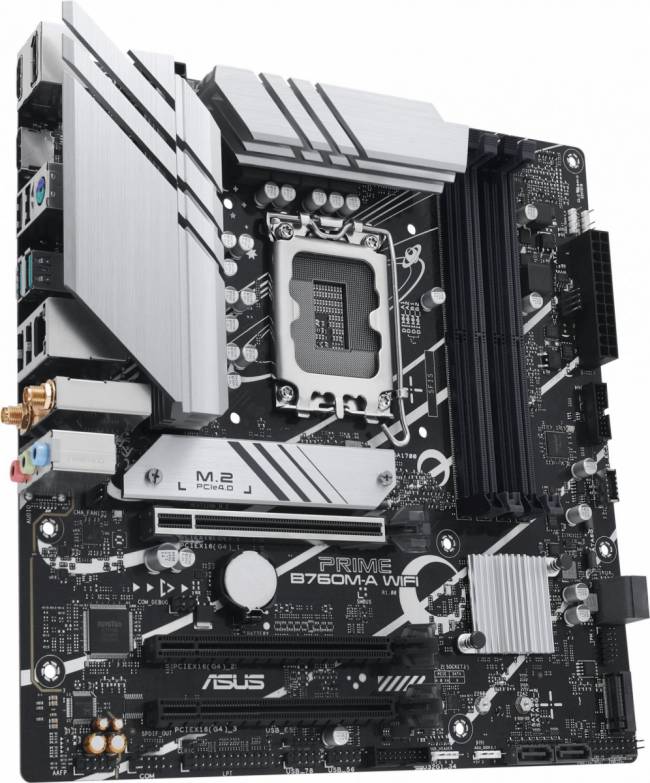 Материнская плата ASUS PRIME B760M-A WIFI — для бизнеса и офиса