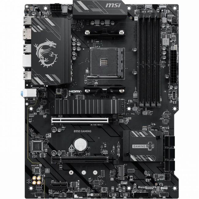 Материнская плата MSI B550 GAMING — для бизнеса и офиса Материнская плата MSI B550 GAMING — для бизнеса и офиса