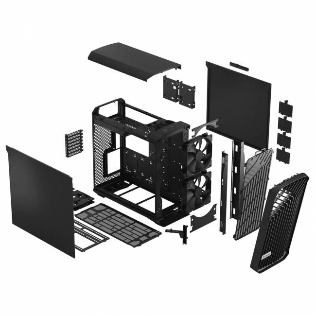 Корпус без блока питания Fractal FD-C-TOR1A-05 — для бизнеса и офиса Корпус без блока питания Fractal FD-C-TOR1A-05 — для бизнеса и офиса