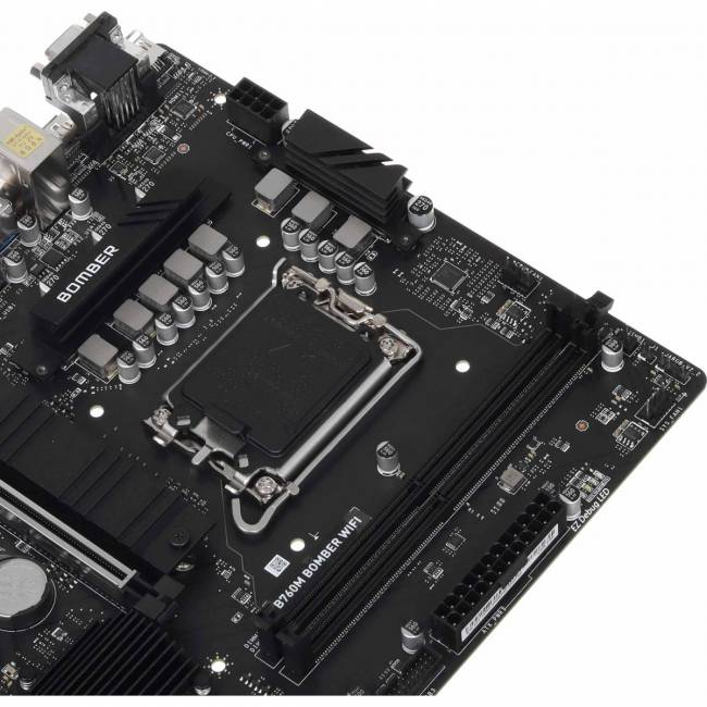 Материнская плата MSI B760M BOMBER WIFI — для бизнеса и офиса Материнская плата MSI B760M BOMBER WIFI — для бизнеса и офиса