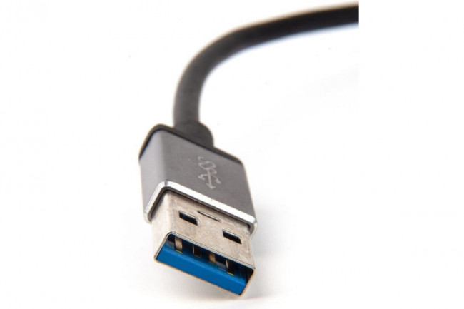 Кабель-переходник USB 3.0 (Am) --> LAN RJ-45 Ethernet 1000 Mbps, Aluminum Shell,Telecom <TU312M> VCOM TU312M