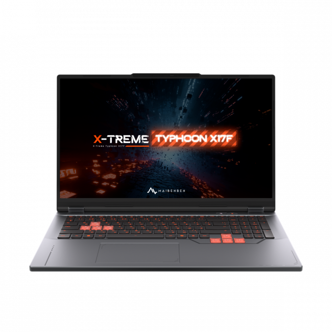 Ноутбук Maibenben Typhoon X17F-R77435 (X17F-R774350G34LG4E10) — для бизнеса и офиса Ноутбук Maibenben Typhoon X17F-R77435 (X17F-R774350G34LG4E10) — для бизнеса и офиса