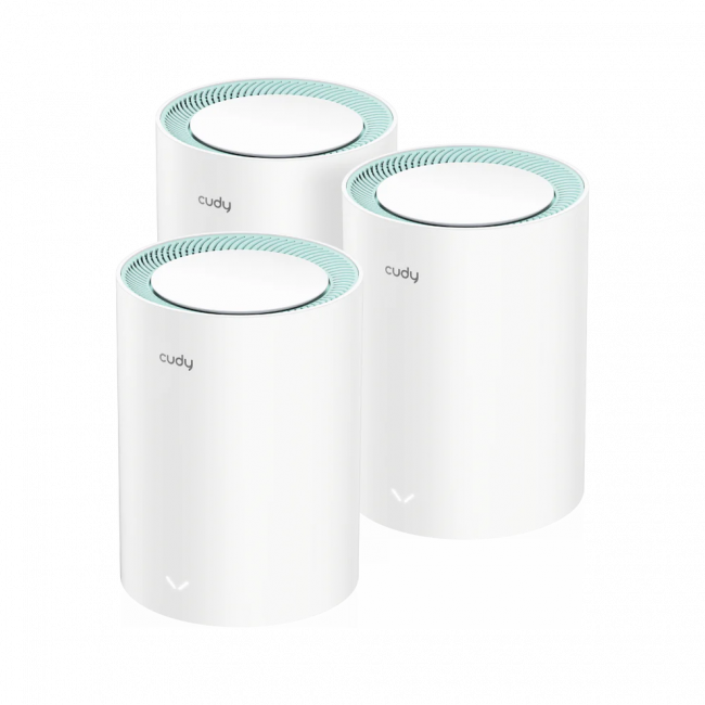 Wi-Fi Mesh-система Cudy M1300(3-Pack) — для бизнеса и офиса Wi-Fi Mesh-система Cudy M1300(3-Pack) — для бизнеса и офиса