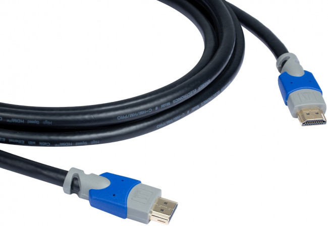 Кабель HDMI-HDMI  (Вилка - Вилка), 3 м Kramer HDMI (m) - HDMI (m) 3м