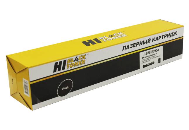 Тонер-картридж Hi-Black (HB-CB380A/CB390A) для HP CLJ CP6015dn/CM6030, Bk, 16,5K/19,5K — для бизнеса и офиса
