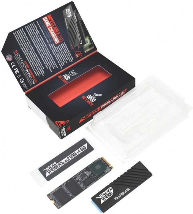 Накопитель SSD Patriot VP4300-2TBM28H — для бизнеса и офиса