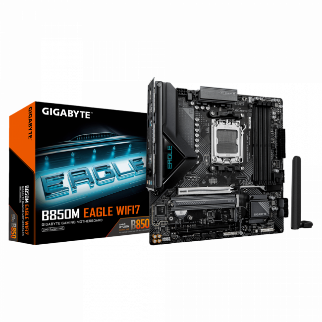 Материнская плата Gigabyte B850M EAGLE WF7 — для бизнеса и офиса