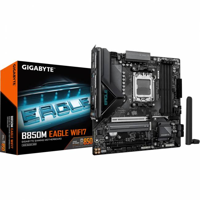 Материнская плата Gigabyte B850M EAGLE WF7 — для бизнеса и офиса