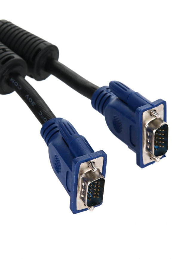 Кабель монитор-SVGA card (15M-15M) 15м 2 фильтра Aopen/Qust <ACG341AD-15M> AOpen VGA (m) - VGA (m) 15м Кабель монитор-SVGA card (15M-15M) 15м 2 фильтра Aopen/Qust <ACG341AD-15M> AOpen VGA (m) - VGA (m) 15м