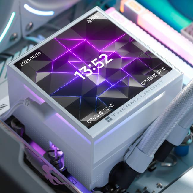 Водяное охлаждение для процессора Thermalright Hyper Vision 360 White — для бизнеса и офиса Водяное охлаждение для процессора Thermalright Hyper Vision 360 White — для бизнеса и офиса