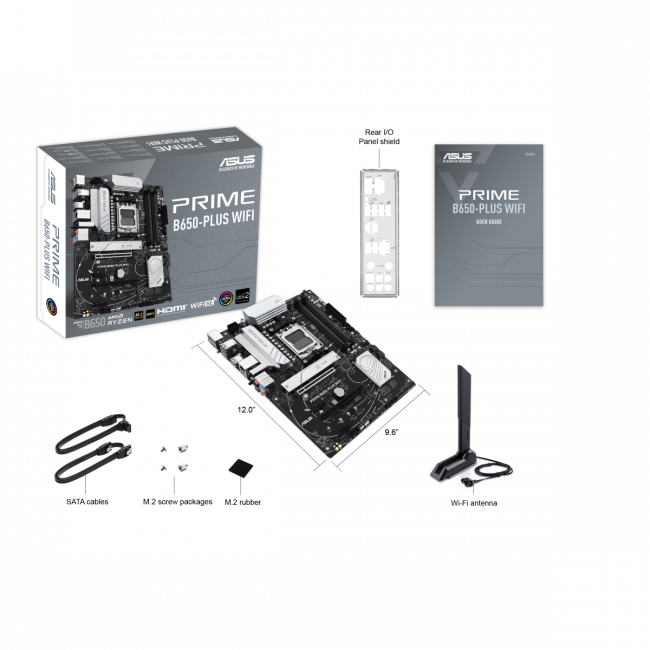 Материнская плата ASUS PRIME B650-PLUS WIFI — для бизнеса и офиса
