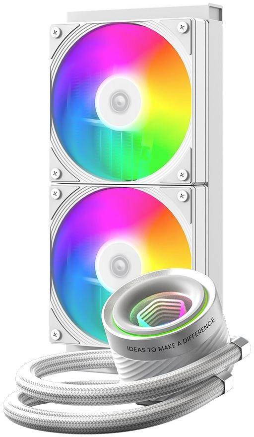 Система водяного охлаждения ID-COOLING FX240 INF WHITE — для бизнеса и офиса
