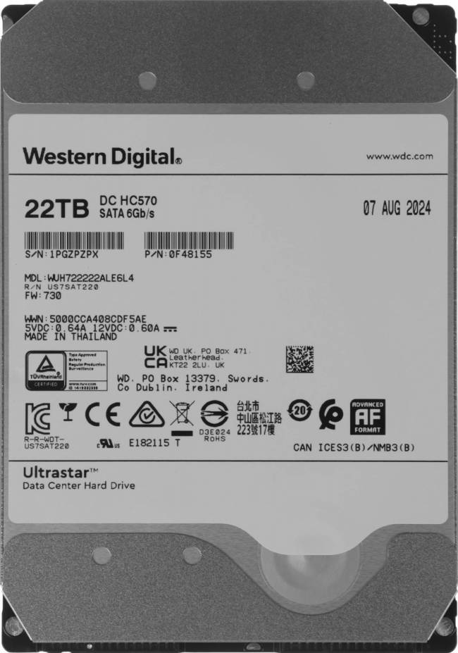 Жесткий диск WD 0F48155 — для бизнеса и офиса