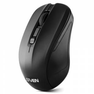 Беспроводная мышь SVEN RX-270W чёрная (3+1кл. 800-1600DPI, блист) SVEN RX-270W