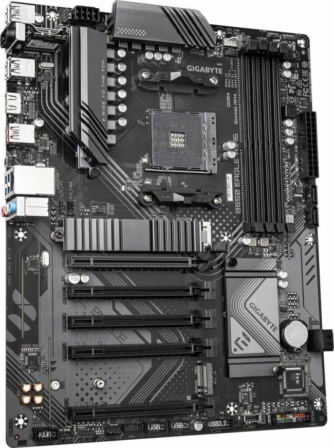 Материнская плата Gigabyte B550 EAGLE WIFI6 — для бизнеса и офиса Материнская плата Gigabyte B550 EAGLE WIFI6 — для бизнеса и офиса