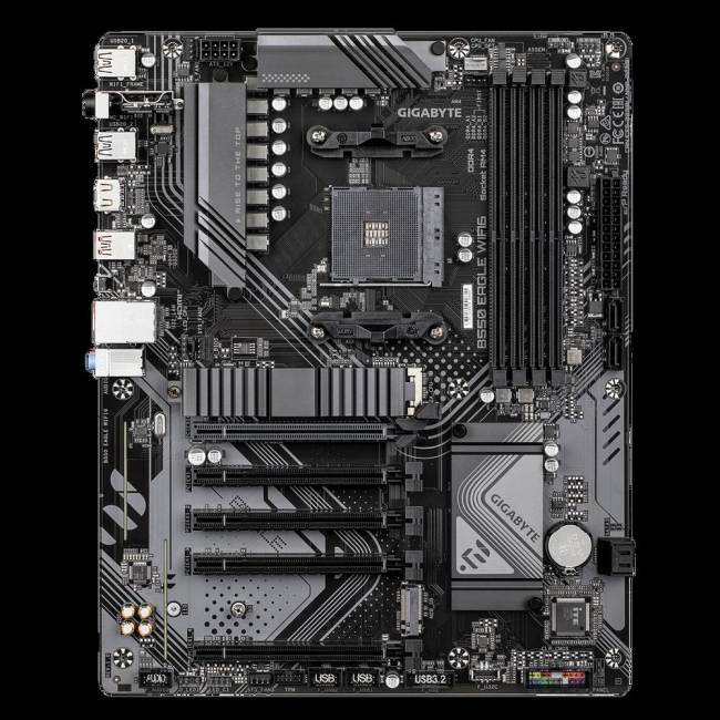 Материнская плата Gigabyte B550 EAGLE WIFI6 — для бизнеса и офиса Материнская плата Gigabyte B550 EAGLE WIFI6 — для бизнеса и офиса