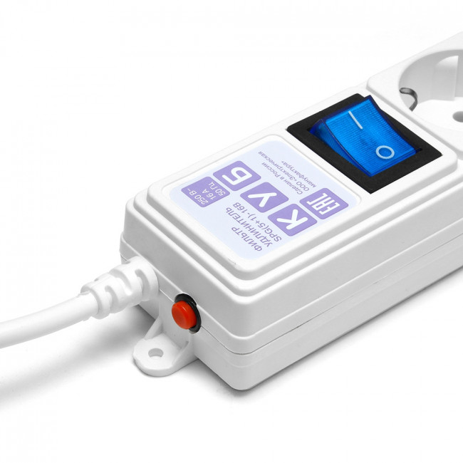 Фильтр-удлинитель Power Cube 3,0 м 6 розеток (белый) 16А/3,5кВт Power Cube (3 м, 6 розеток)