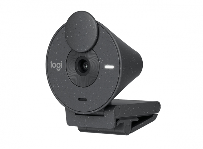 Веб-камера Logitech Brio 300 Full HD webcam - GRAPHITE - USB — для бизнеса и офиса
