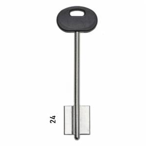 Заготовка дверного ключа Моттура MTR10DP 114*22,2*24 мм