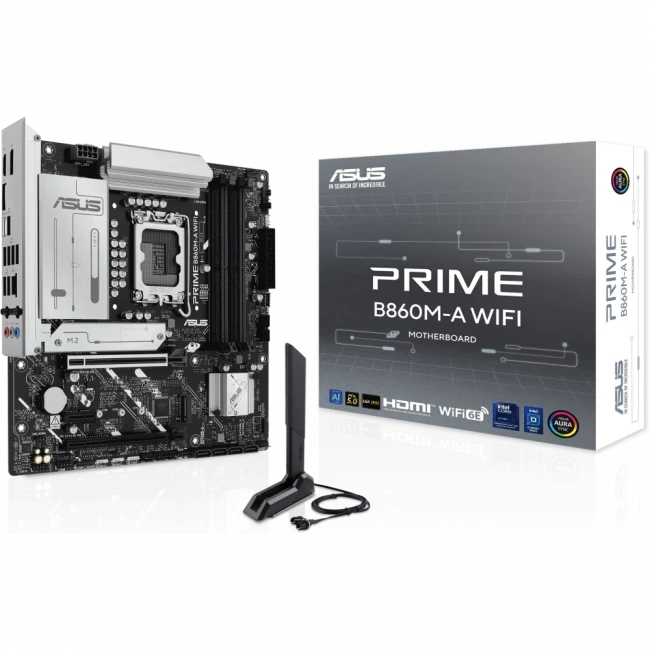 Материнская плата ASUS PRIME B860M-A WIFI (90MB1JY0-M0EAY0) — для бизнеса и офиса