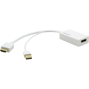 Переходник HDMI вилка на DisplayPort розетку, поддержка 4К Kramer ADC-HM/DPF Переходник HDMI вилка на DisplayPort розетку, поддержка 4К Kramer ADC-HM/DPF