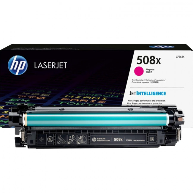 Тонер-картридж HP 508X Magenta Original LaserJet Toner Cartridge (CF363X) Тонер-картридж HP 508X Magenta Original LaserJet Toner Cartridge (CF363X)