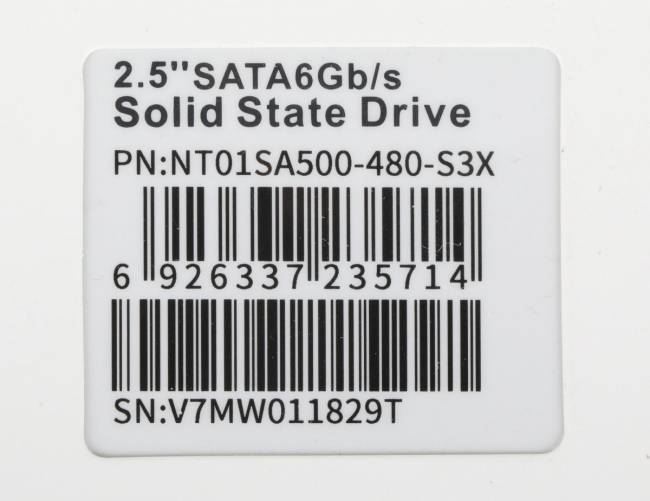 Накопитель SSD Netac NT01SA500-480-S3X — для бизнеса и офиса