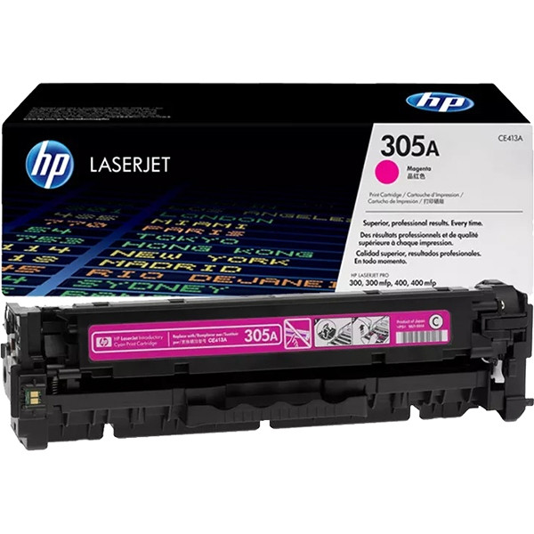 Тонер-картридж HP 305A Magenta Original LaserJet Toner Cartridge (CE413A) — для бизнеса и офиса