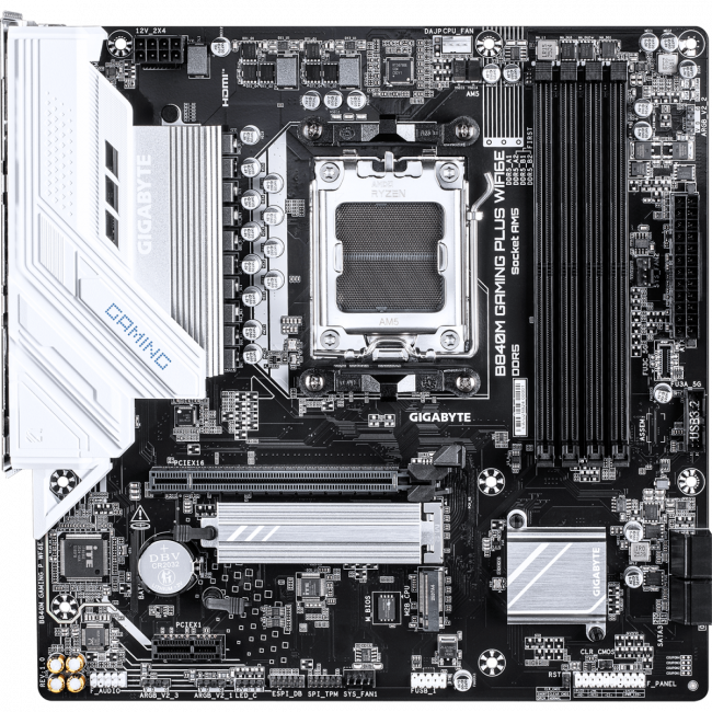 Материнская плата Gigabyte B840M GAMING P WF6E — для бизнеса и офиса