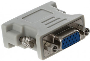 Переходник DVI-I --> VGA(15F) Aopen/Qust <ACA301> Aopen DVI-I --> VGA(15F)