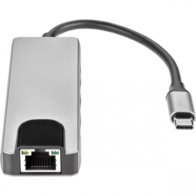Адаптер USB 3.1 Type-Cm ->HDMI A(m) 4K@30Hz, RJ45, 2XUSB3.0, PD, iOpen <ACU435M> Адаптер iOpen USB 3.1 Type-C M/HDMI F+RJ45+USB 3.0+USB Type-C F (ACU435M) — для бизнеса и офиса
