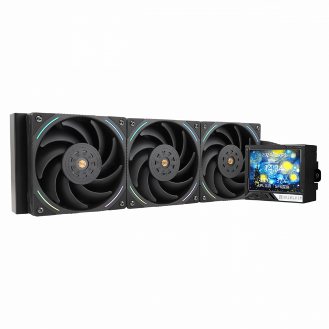 Водяное охлаждение для процессора Thermalright Mjolnir Vision 360 Black — для бизнеса и офиса Водяное охлаждение для процессора Thermalright Mjolnir Vision 360 Black — для бизнеса и офиса