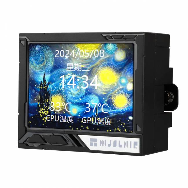 Водяное охлаждение для процессора Thermalright Mjolnir Vision 360 Black — для бизнеса и офиса Водяное охлаждение для процессора Thermalright Mjolnir Vision 360 Black — для бизнеса и офиса